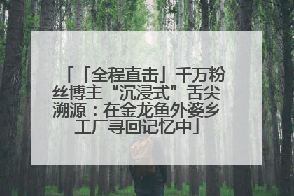 「全程直击」千万粉丝博主“沉浸式”舌尖溯源：在金龙鱼外婆乡工厂寻回记忆中