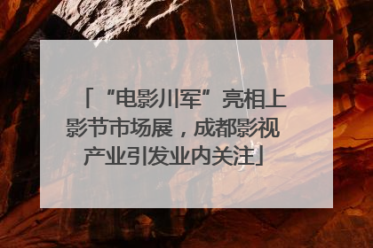 “电影川军”亮相上影节市场展，成都影视产业引发业内关注