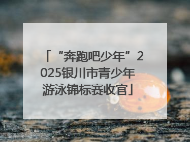 “奔跑吧少年”2025银川市青少年游泳锦标赛收官