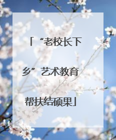 “老校长下乡”艺术教育帮扶结硕果