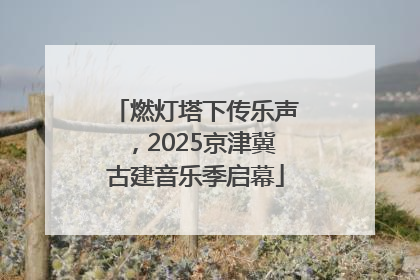燃灯塔下传乐声，2025京津冀古建音乐季启幕