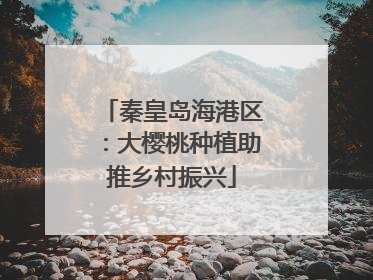 秦皇岛海港区：大樱桃种植助推乡村振兴