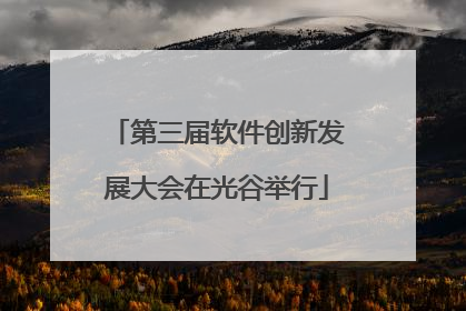 第三届软件创新发展大会在光谷举行