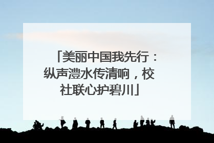美丽中国我先行：纵声澧水传清响，校社联心护碧川