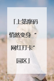 上第摩码悄然变身“网红打卡”园区