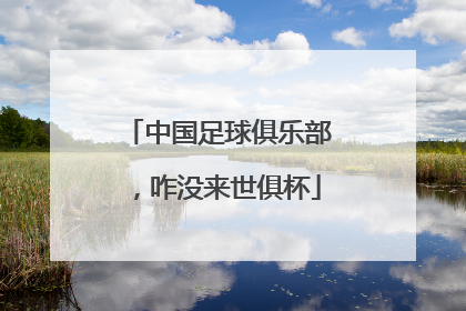 中国足球俱乐部，咋没来世俱杯