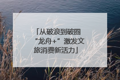从破浪到破圈 “龙舟+”激发文旅消费新活力