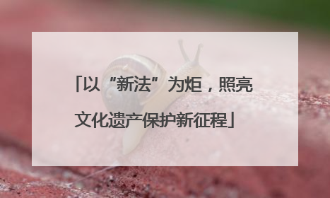 以“新法”为炬，照亮文化遗产保护新征程