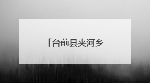 台前县夹河乡：谱写基层治理高效能篇章