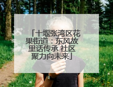 十堰张湾区花果街道：东风故里话传承 社区聚力向未来