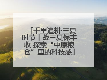 千里追耕·三夏时节丨战三夏保丰收 探索“中原粮仓”里的科技感