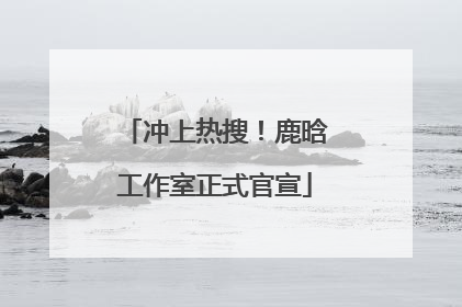 冲上热搜！鹿晗工作室正式官宣
