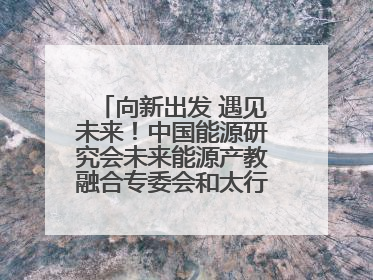 向新出发 遇见未来！中国能源研究会未来能源产教融合专委会和太行先进储能技术研究院在保定成立