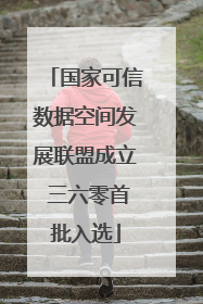 国家可信数据空间发展联盟成立 三六零首批入选