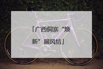 广西侗寨“焕新”展风情