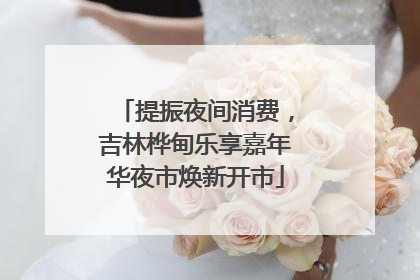 提振夜间消费，吉林桦甸乐享嘉年华夜市焕新开市