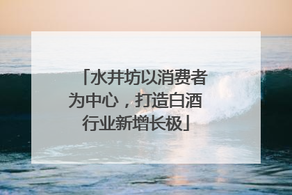 水井坊以消费者为中心，打造白酒行业新增长极
