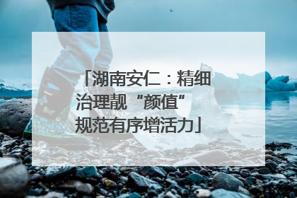 湖南安仁：精细治理靓“颜值” 规范有序增活力