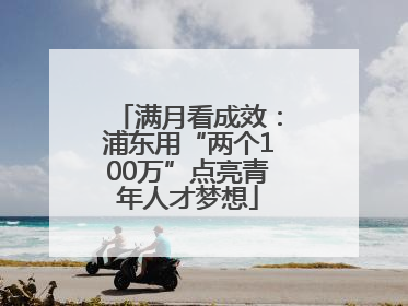 满月看成效：浦东用“两个100万”点亮青年人才梦想