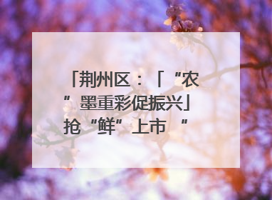 荆州区：「“农”墨重彩促振兴」抢“鲜”上市 “采摘经济”助农“甜蜜增收”