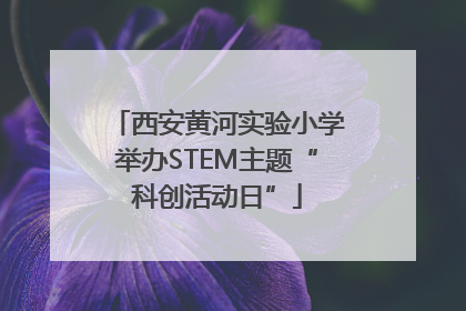 西安黄河实验小学举办STEM主题“科创活动日”