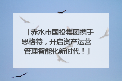 赤水市国投集团携手思格特，开启资产运营管理智能化新时代！