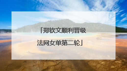 郑钦文顺利晋级法网女单第二轮