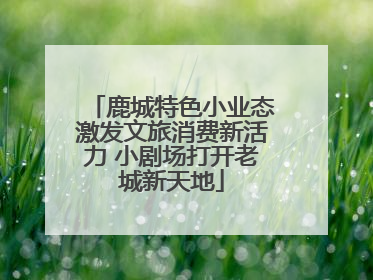 鹿城特色小业态激发文旅消费新活力 小剧场打开老城新天地