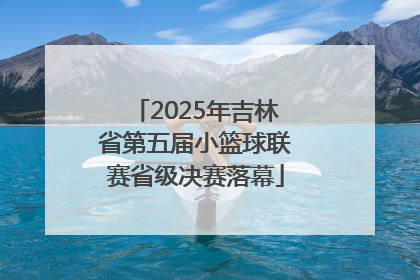 2025年吉林省第五届小篮球联赛省级决赛落幕